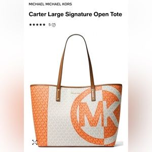 Very spacious Michael Kors purse! Only used once for 2 hours!